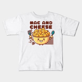 Kawaii Mac and Cheese Kids T-Shirt